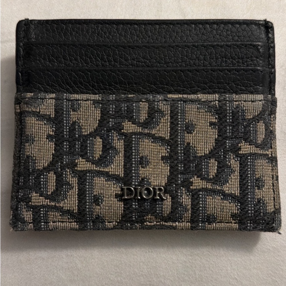 Dior Monogram Beige Card Holder - Picture 3 of 5
